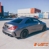Gloss Black Rear Bumper bar Vent Cover Fins for Mercedes-Benz AMG Package C117 Sedan & X117 Wagon & CLA45
